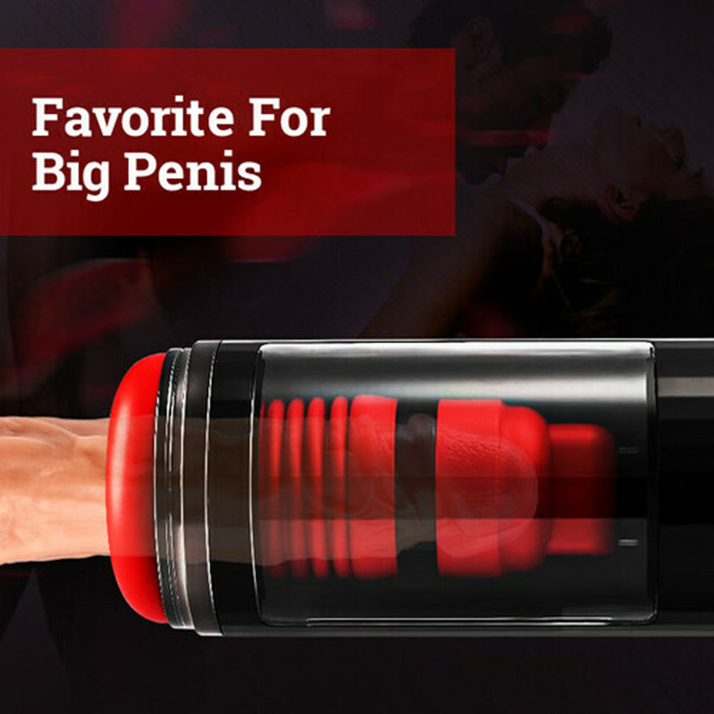 Fully Automatic Sucking Clip Vibrating Telescopic Masturbation Cup-Uxolclub