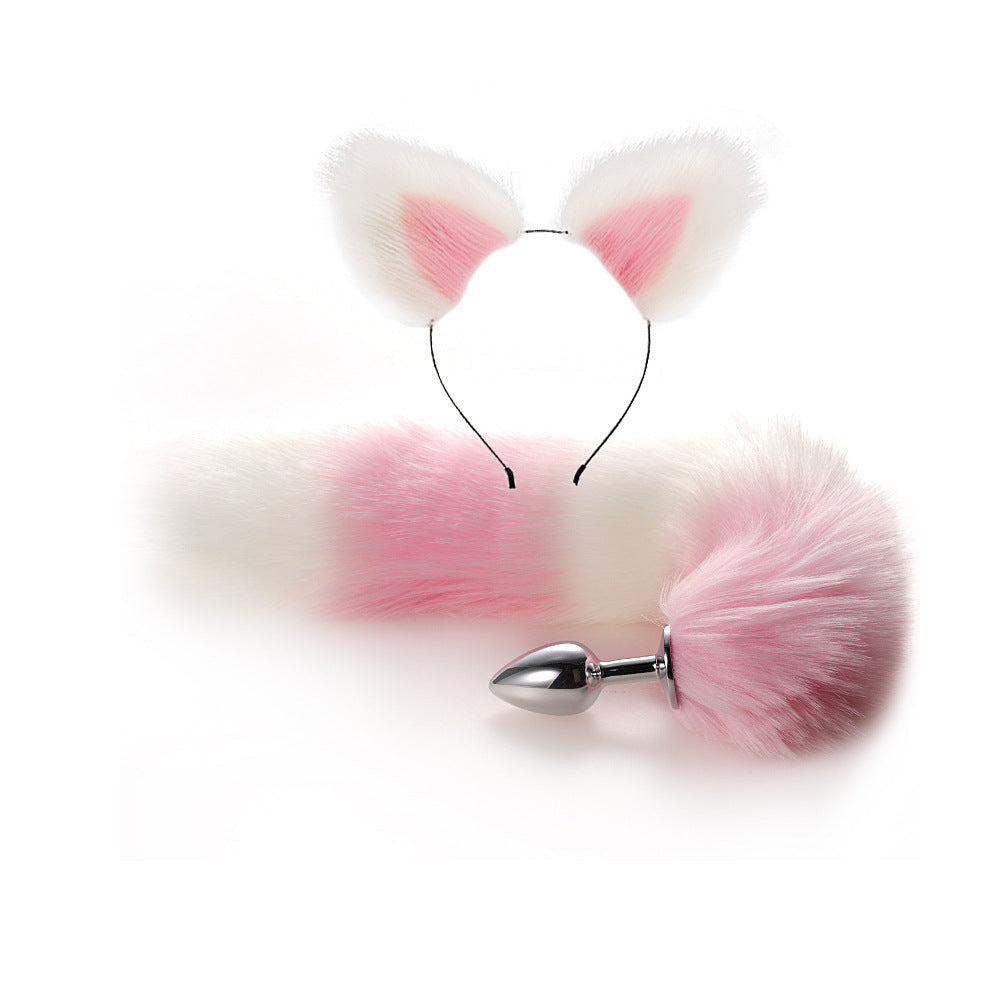 Butt Plug with Tail | Metal Butt Plug Anal Stimulation Toys-Uxolclub