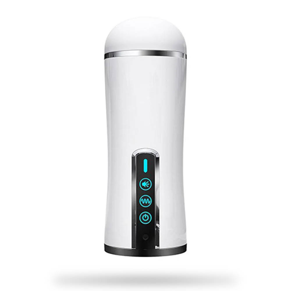 Silicone Material Vibrating Men's Masturbation Cup