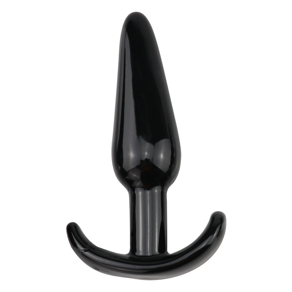Push-Back Silicone Anal Plug