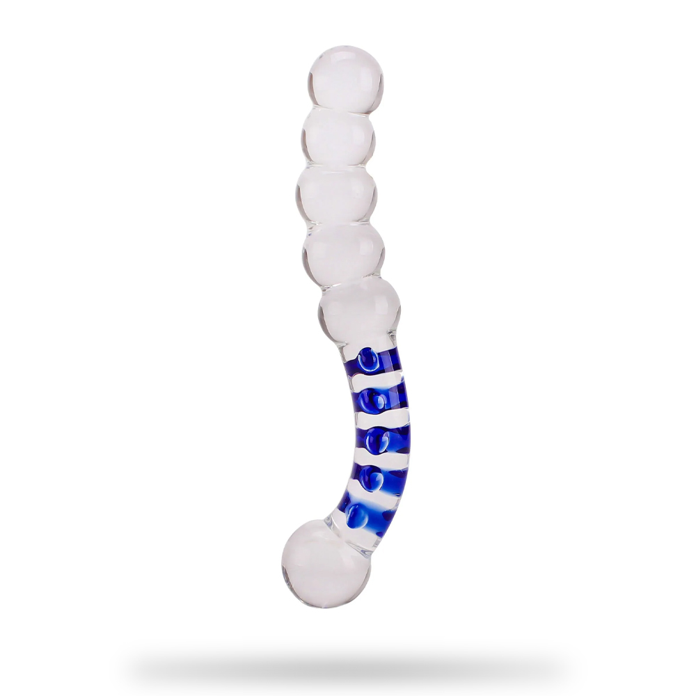 Crystal Glass Wand Dildo Penis