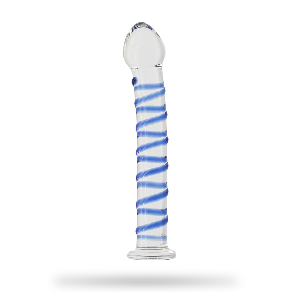 7.67 Inch Crystal Glass Dildo