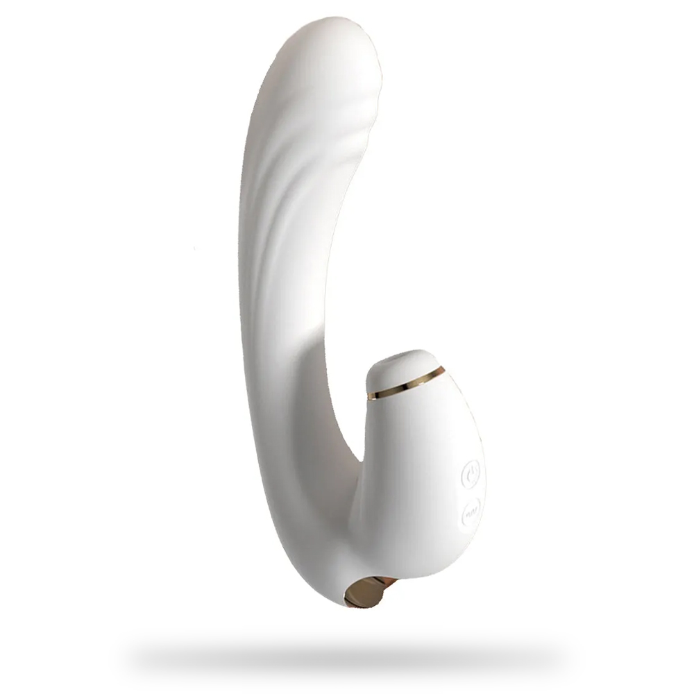 Sucking Vibration Pulse Double Shock Masturbator