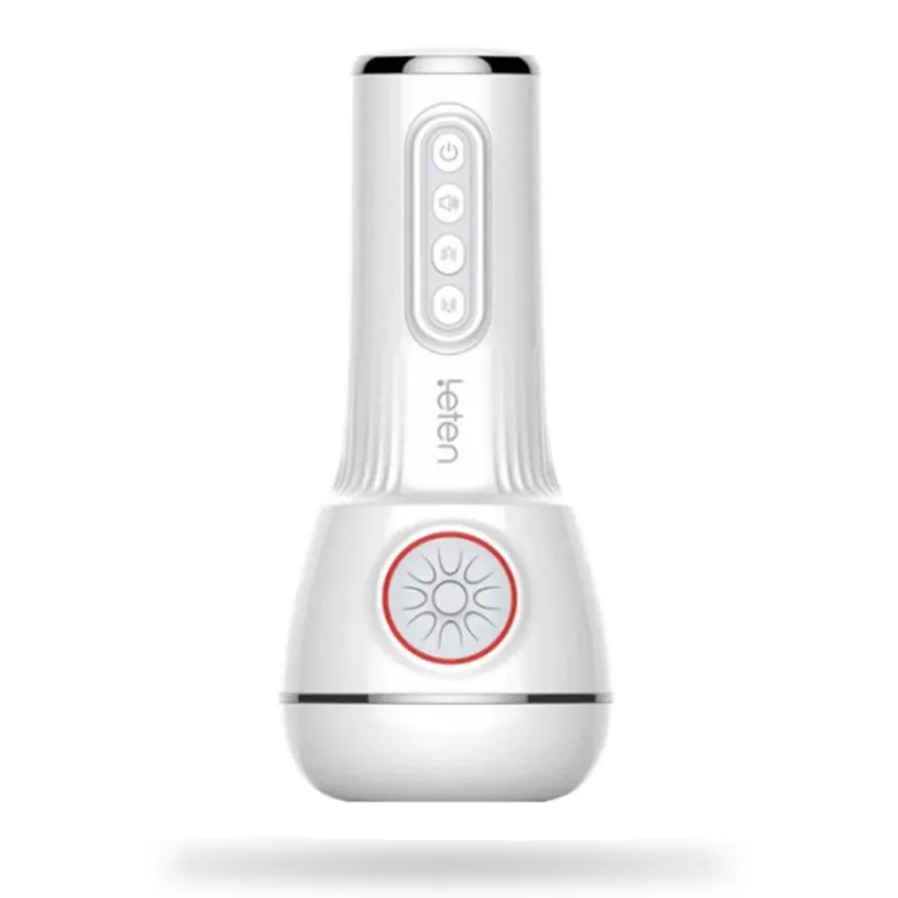 Leten IV 10 Vibrating & Sucking Masturbation Cup with Heated Voice