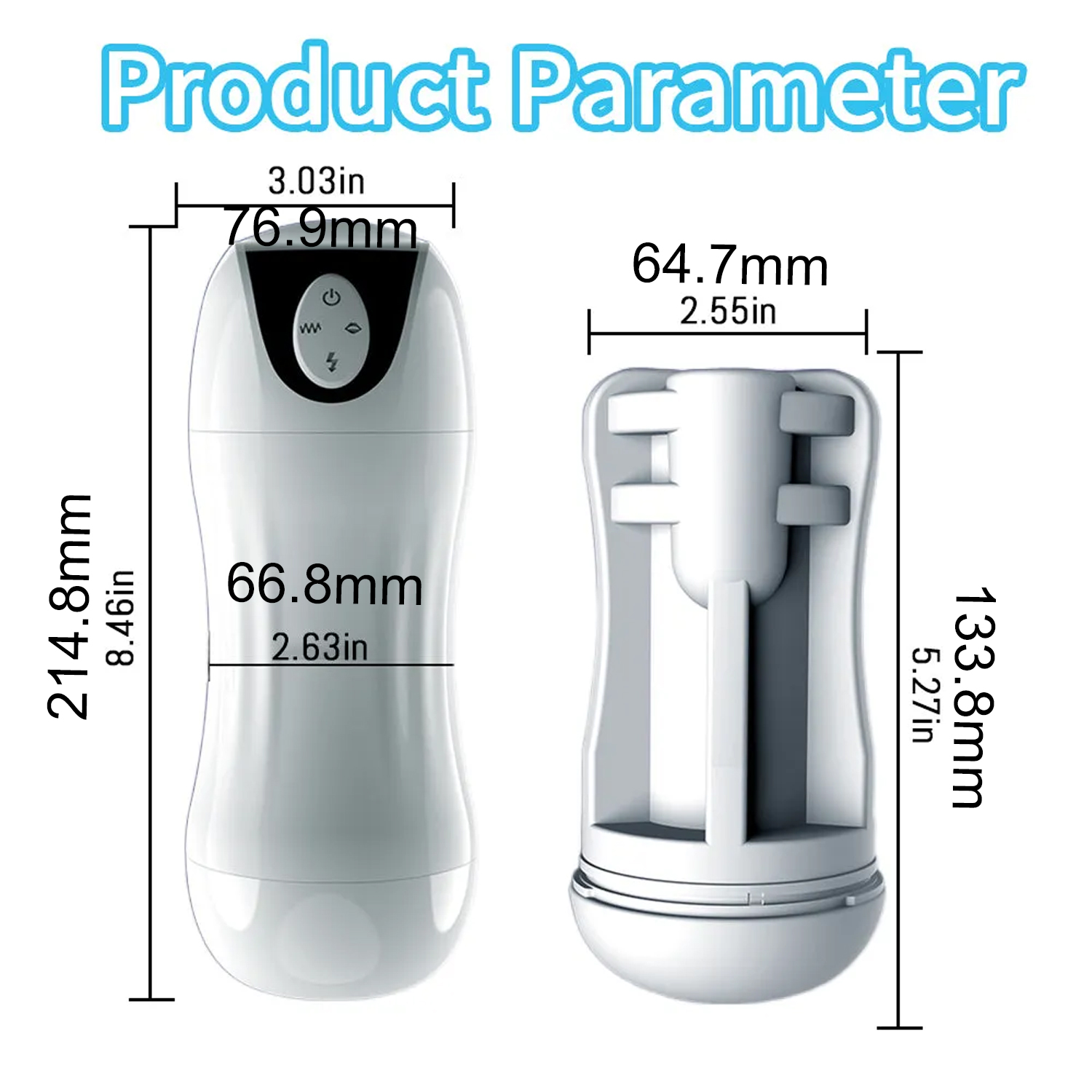 10 Shakes 5 Sucking Masturbation Cup Fully Automatic Deep Throat Clamp