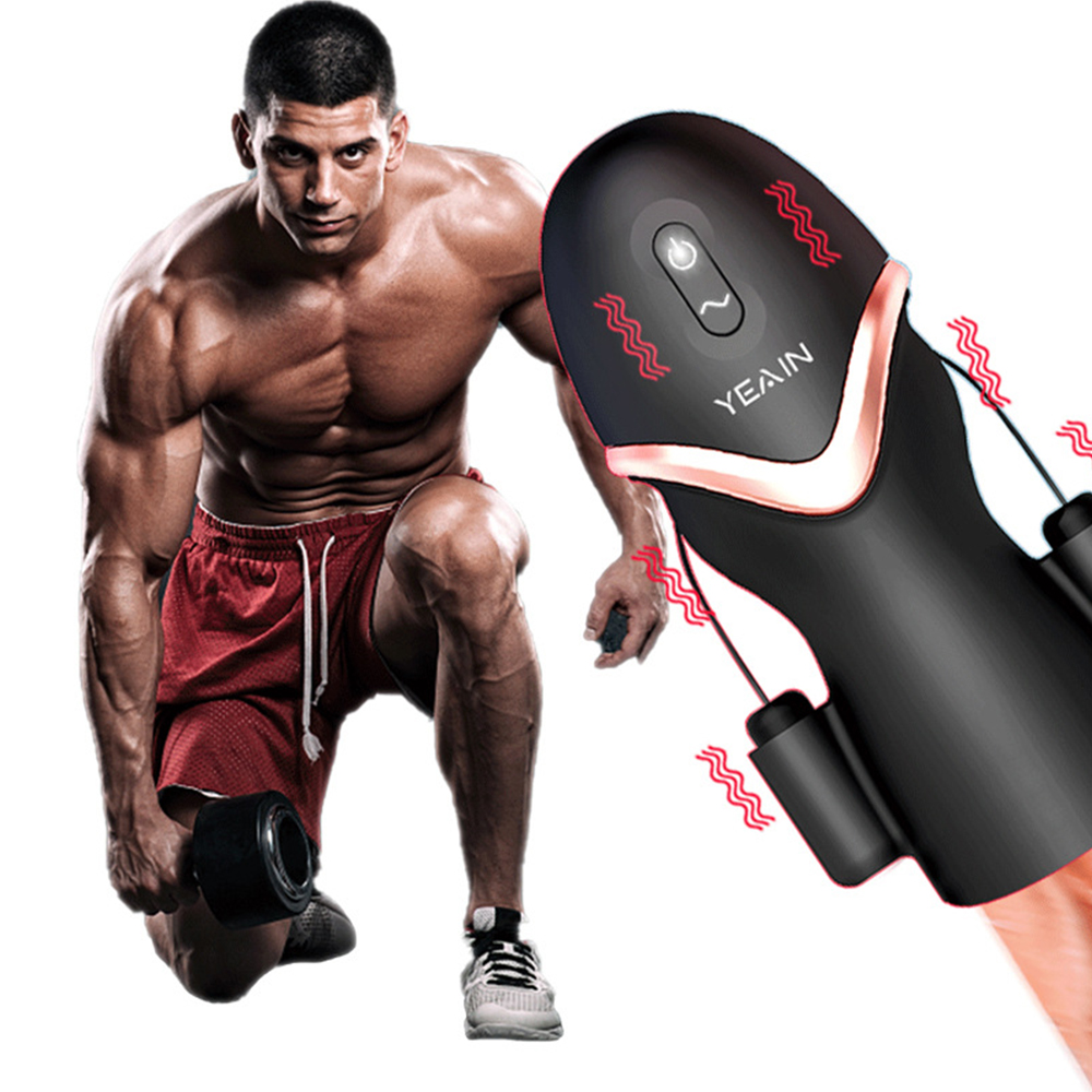 Penis Sensitivity Trainer Vibration Exercise Masturbation Cup