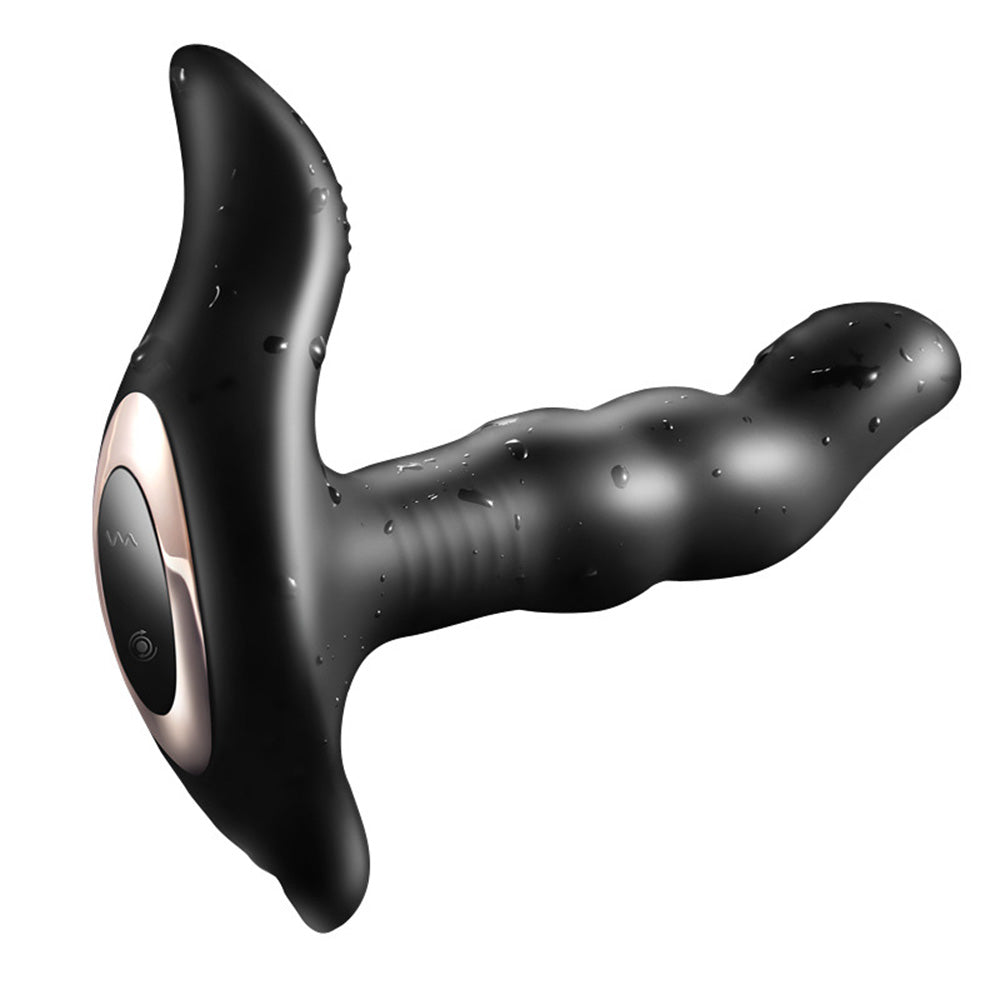 10 Frequency Vibration Wireless Remote Control Heating Masturbator-Uxolclub