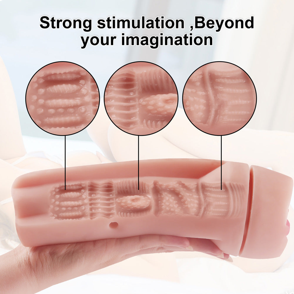 Flashlight Blowjob Simulator - Real Vagina Texture Masturbation Toy-Uxolclub