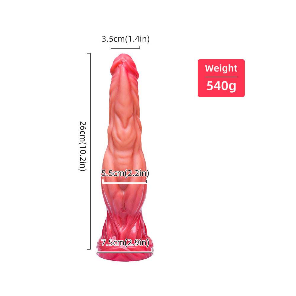 10 Inch Extra Large Dildo| with Veined Allovers Dildo-Uxolclub