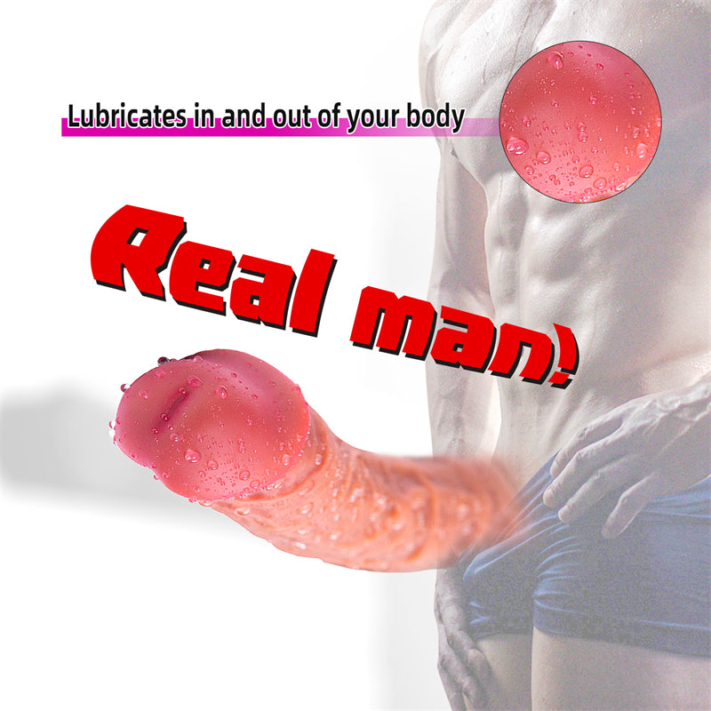 10 inch Extra Large Dildo | Double Foreskin Swing Allovers Dildo-Uxolclub