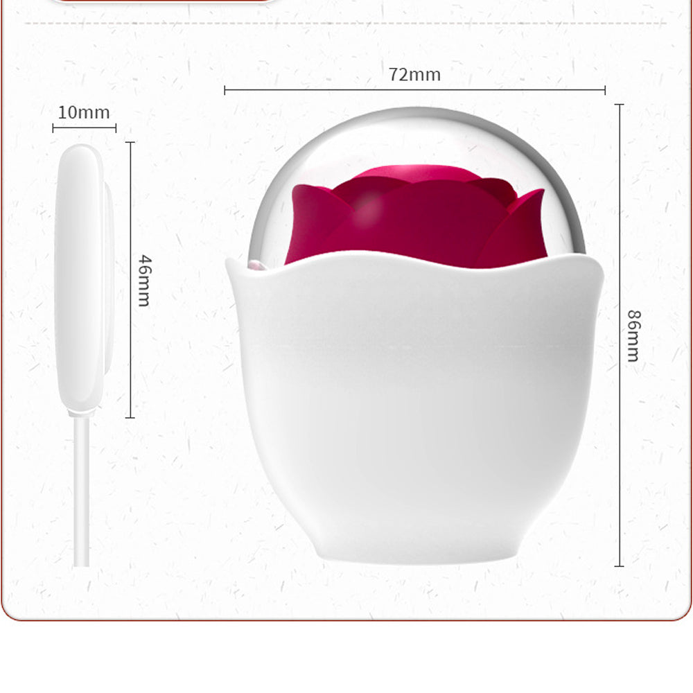 Rose suction Vibrator | Clitoral Stimulation Sucking Rose Vibrator-Uxolclub