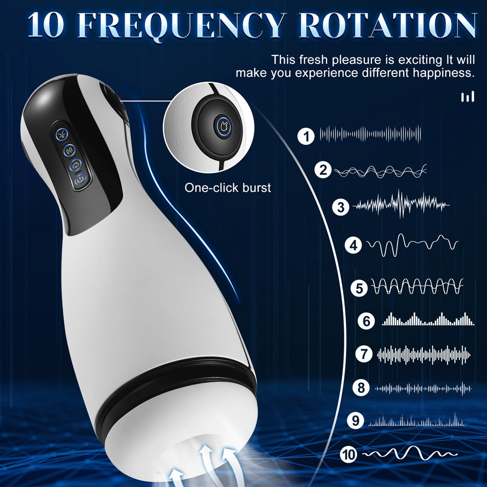 10 Frequency Automatic Male Masturbation Cup-Uxolclub