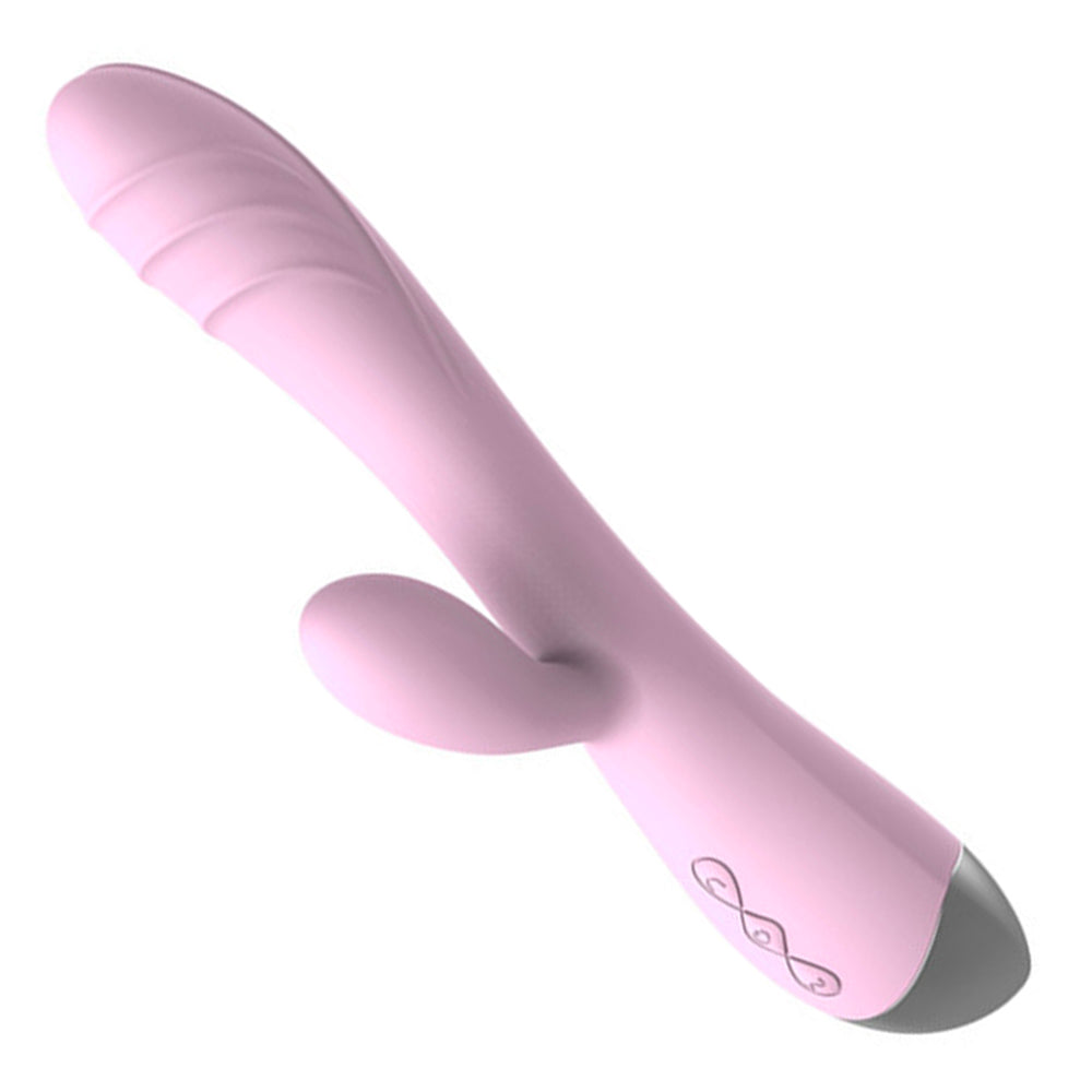 10 Frequency Pink Vibrator Female Masturbators G-spot Vibrating Dildo-Uxolclub
