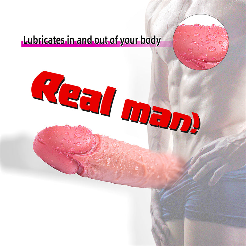 9 Inch Dildo Double Layer Thickening Stimulates Allovers Dildo-Uxolclub