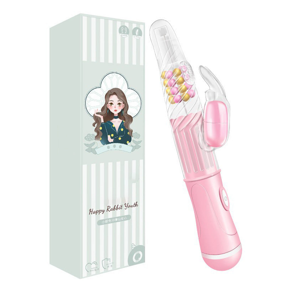 Double-headed 12-frequency vibration massage stick-Uxolclub