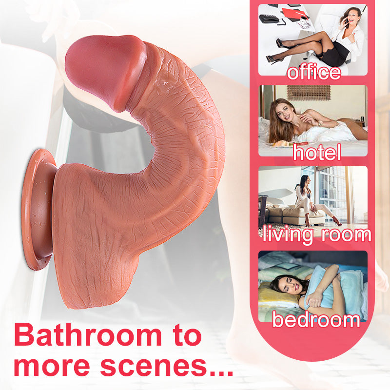 Liquid Silicone Dildo Masturbator-Uxolclub