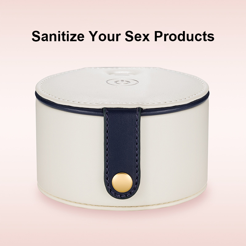 Uxol Sex Toy Sanitizing Storage Organizer, Double - Layer LED UV Box