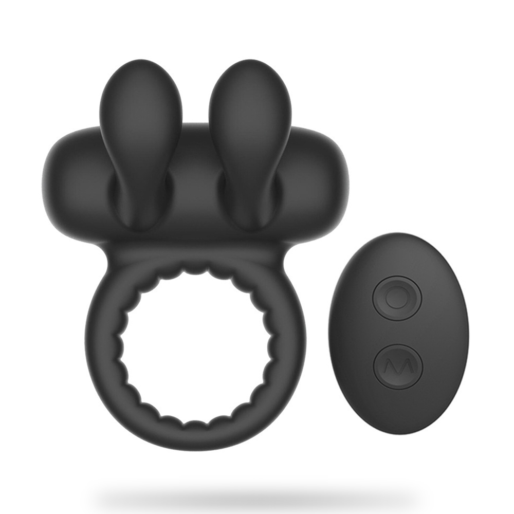 Vibrating Cock Ring with Bunny Ears