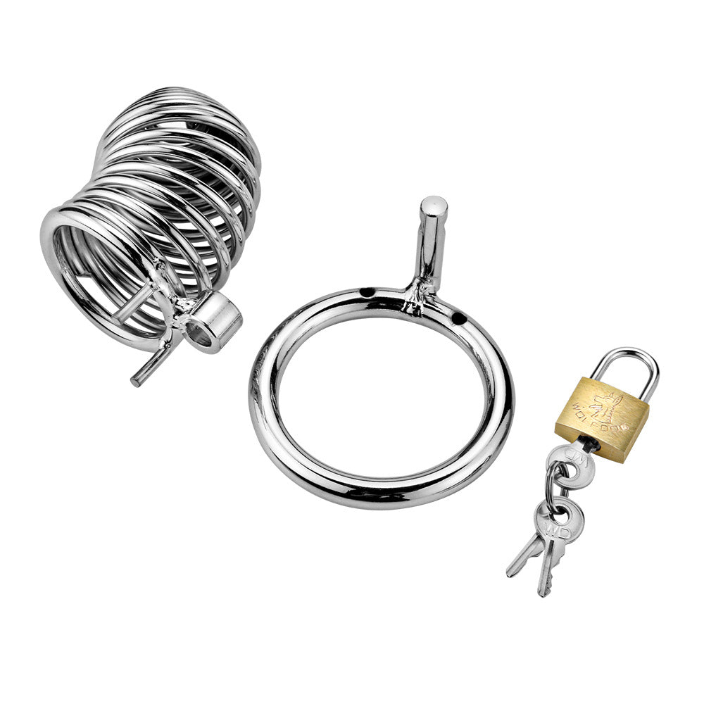 Cock Cage Male Chastity Device Locked Cage Sex Toy for Men-Uxolclub