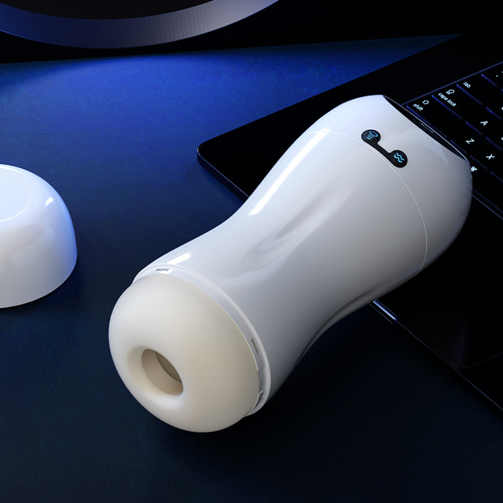 Intelligent AImasturbation Cup 12-Frequency Powerful Vibrating Suction-Uxolclub