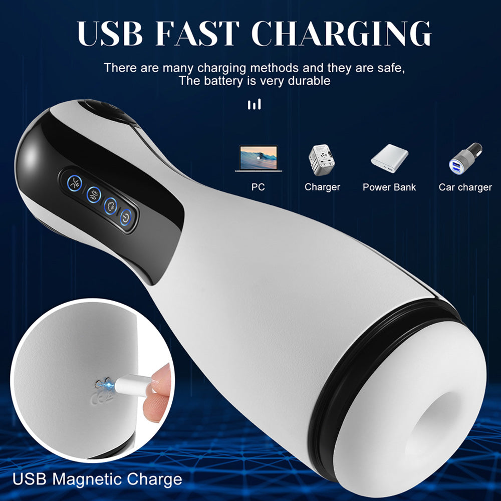 10 Frequency Automatic Male Masturbation Cup-Uxolclub