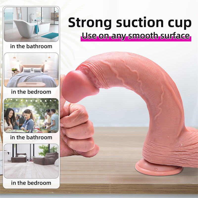 Massage Liquid Silicone Dildo-Uxolclub