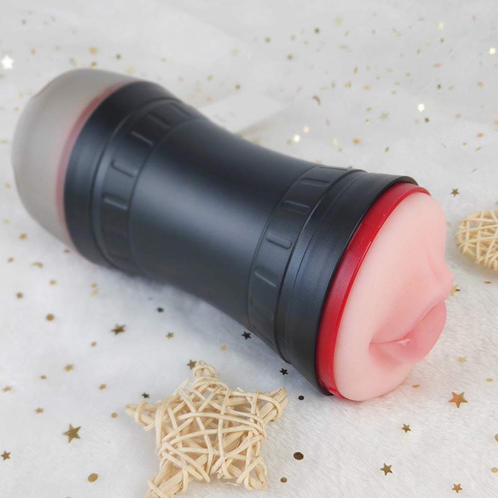 Double Head Vacuum Silicone Sucking Masturbation Cup-Uxolclub