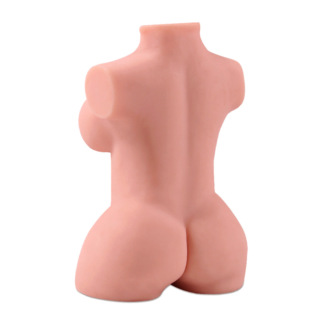 3d Half Inverted Silicone Male Masturbator