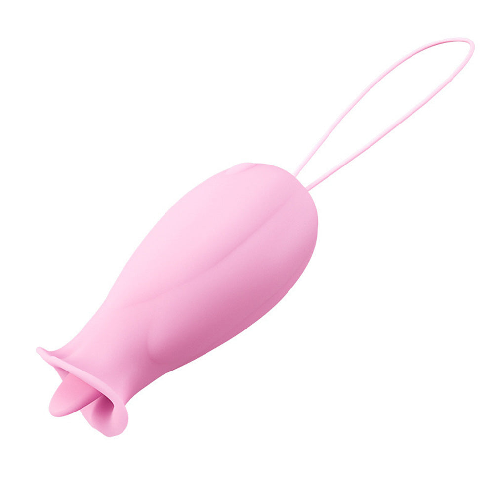 Pink Rose Vibrater Wireless Remote Masturbation Nipple Vibrator-Uxolclub