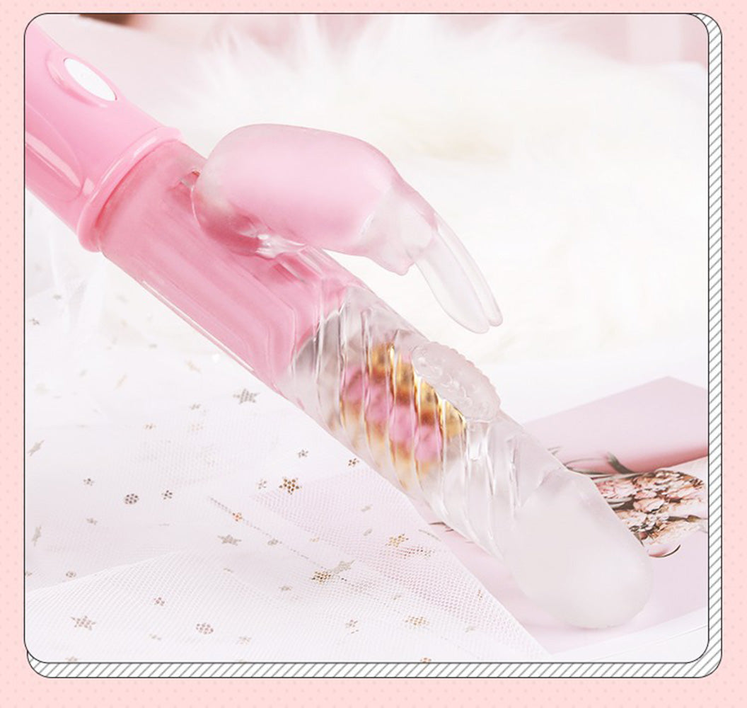 Double-headed 12-frequency vibration massage stick-Uxolclub