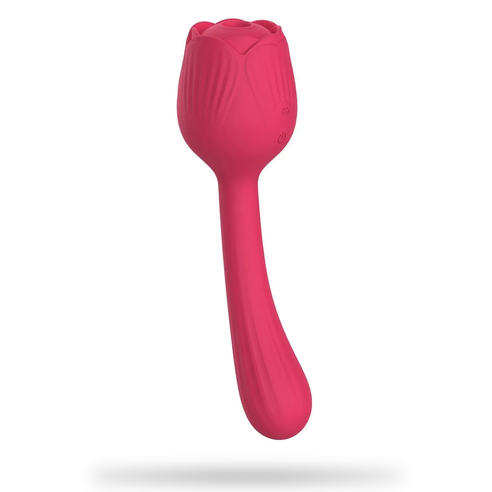 Rose Vibrator Female Masturbator Sucking Nipple Vibrator