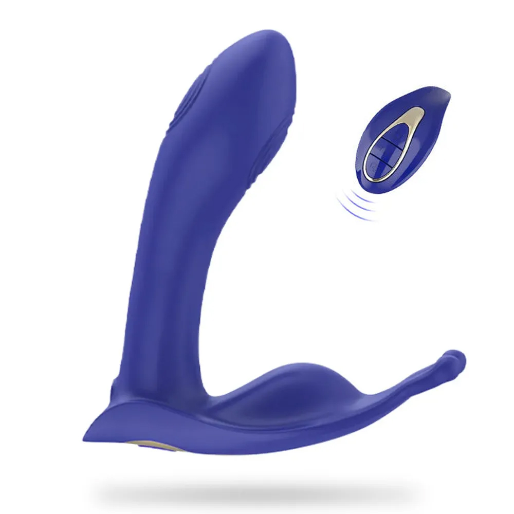 Remote Control Double Sided Slap Vibrating Anal Toy