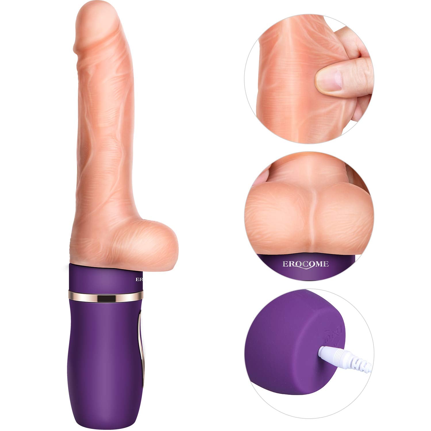 Allovers Thrusting Dildo - Dildo Thrusting Vibrator Mimics Real Sex-Uxolclub