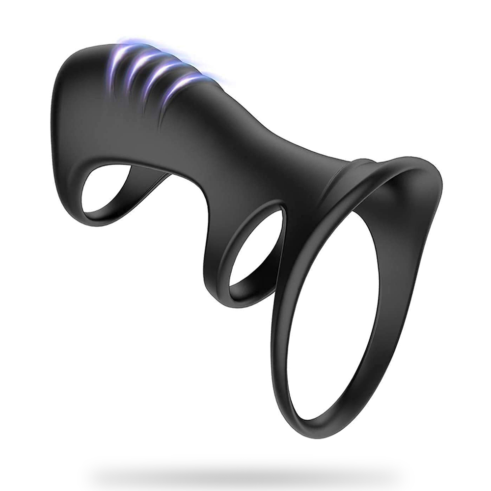 Double Ring Delay Lock Ring Silicone