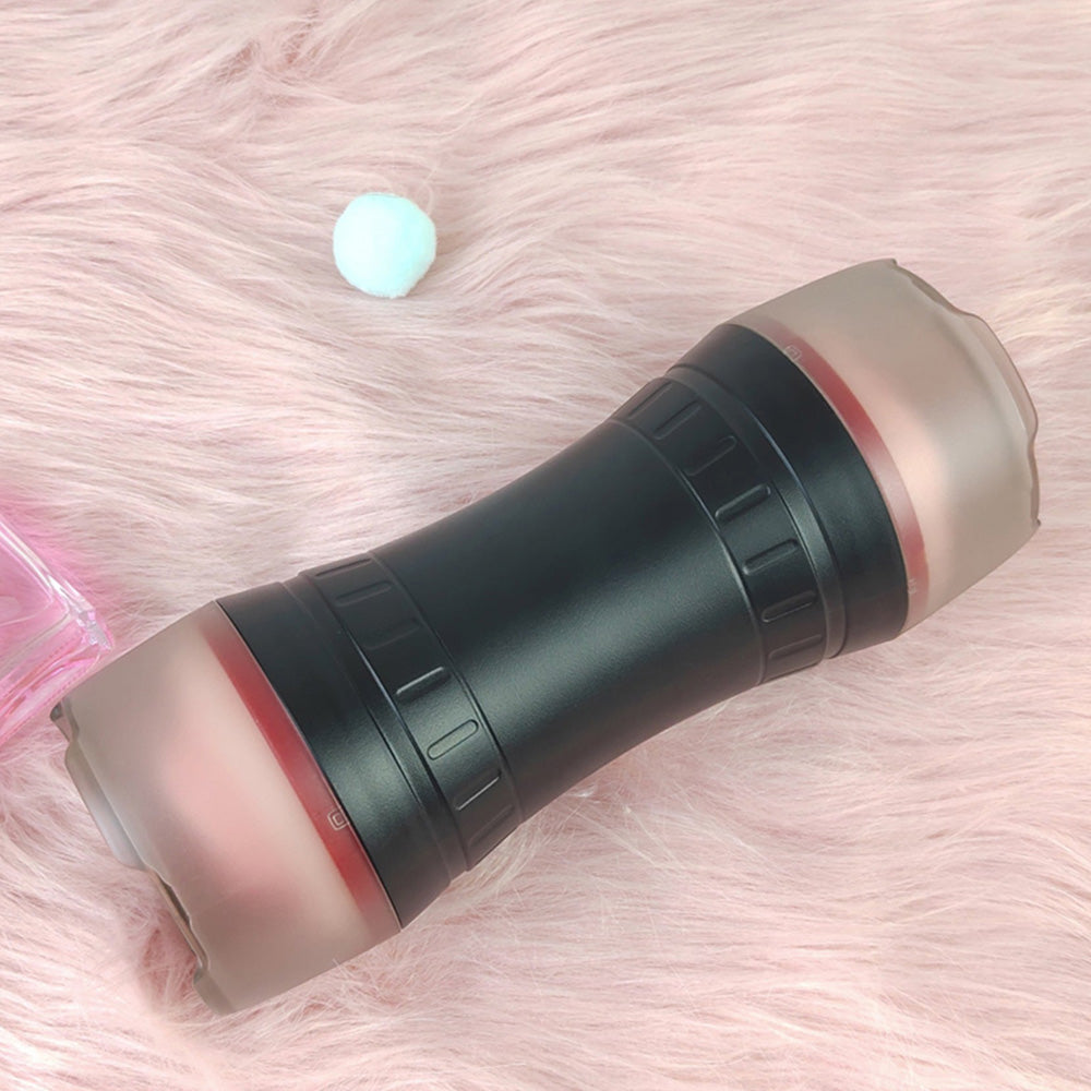 Double Head Vacuum Silicone Sucking Masturbation Cup-Uxolclub