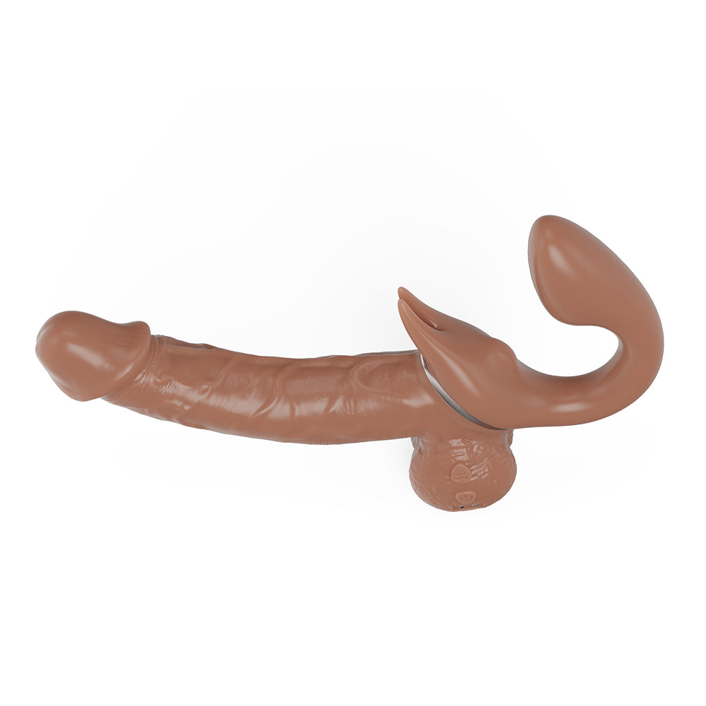 Double Sound Stimulation Head Strong Shock Stimulation Dildo