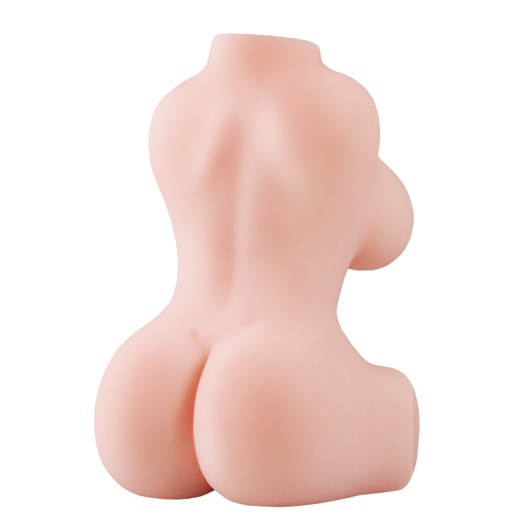 3 In 1 Torso Masturbator Love Doll Pocket Pussy, Ass Male Sex Toys