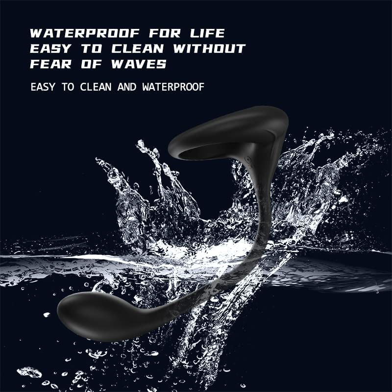 3 in 1 Dual Motor 10 Modes Vibrating Cock Ring