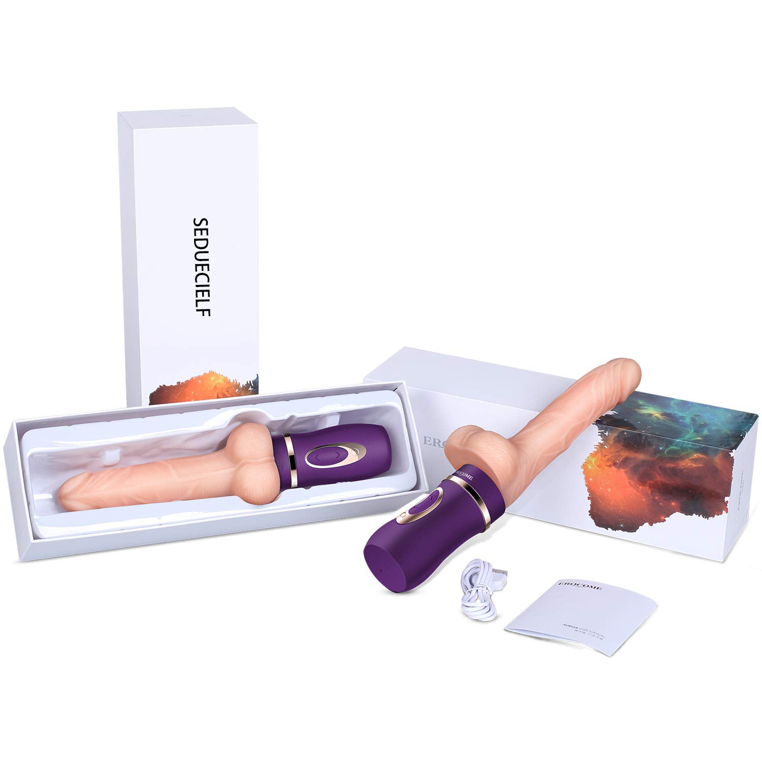 Allovers Thrusting Dildo - Dildo Thrusting Vibrator Mimics Real Sex-Uxolclub