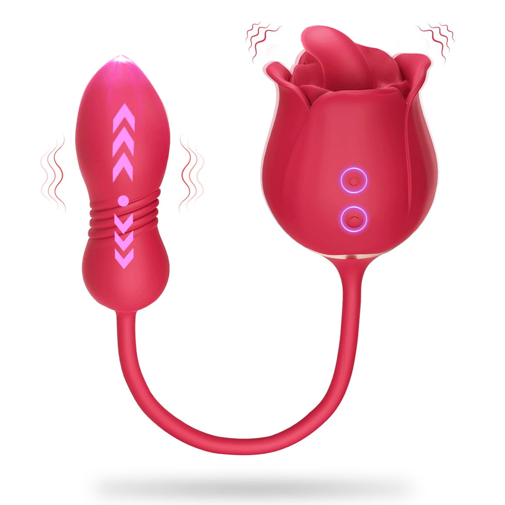 Rose Toy Massage Sucking Rose Vibrator | Rose Toy for Women Rose Dildo Sex toys