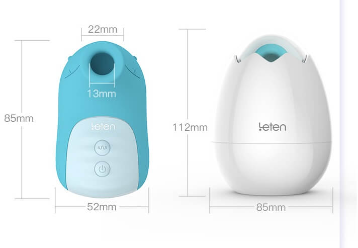 Leten Little Raptors Heating Sucking Vibrator-Uxolclub - Best Adult Sex Toys Online Retailers