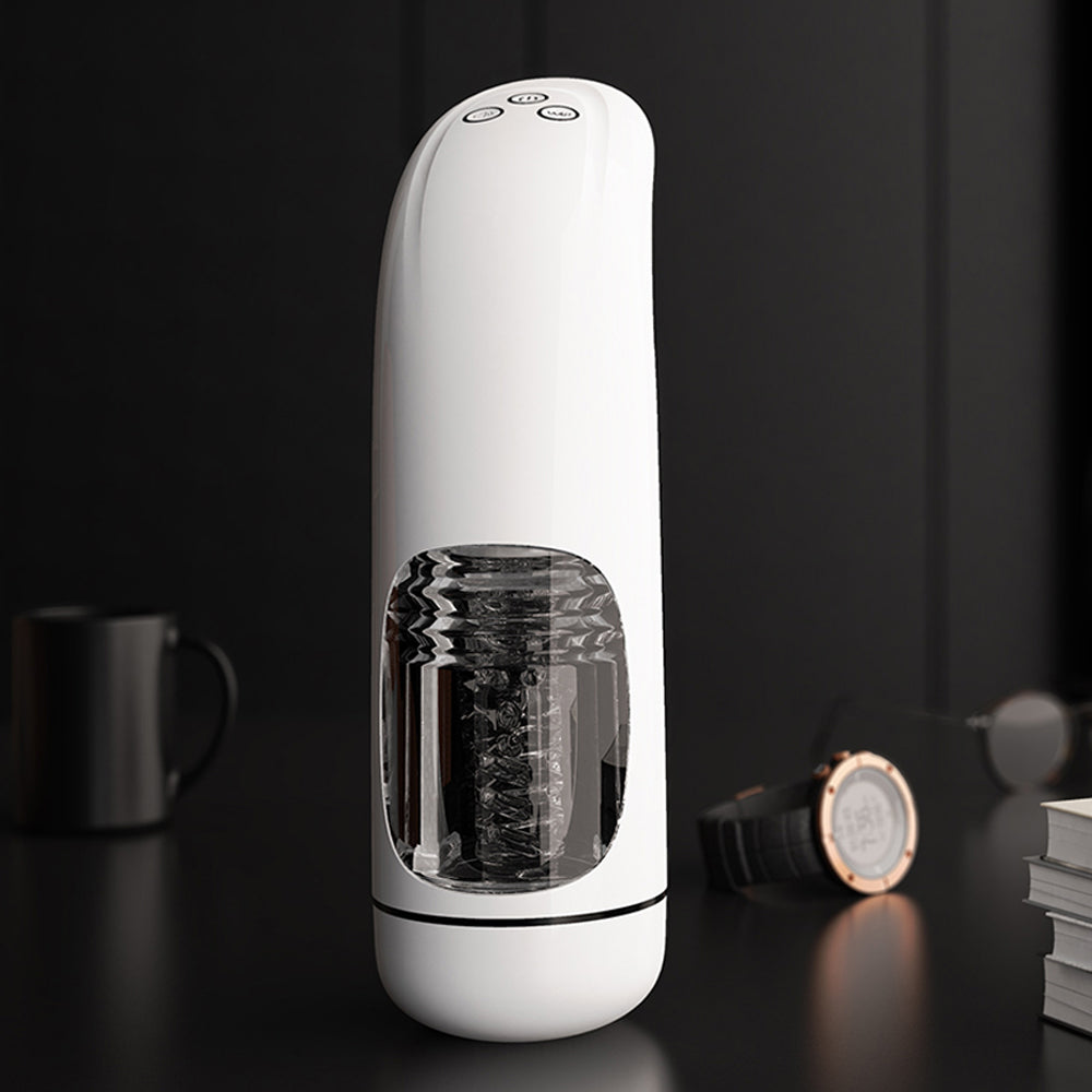 360° Wrap-Sucking Vibrating Masturbator| Smart Retractable Masturbation Cup-Uxolclub