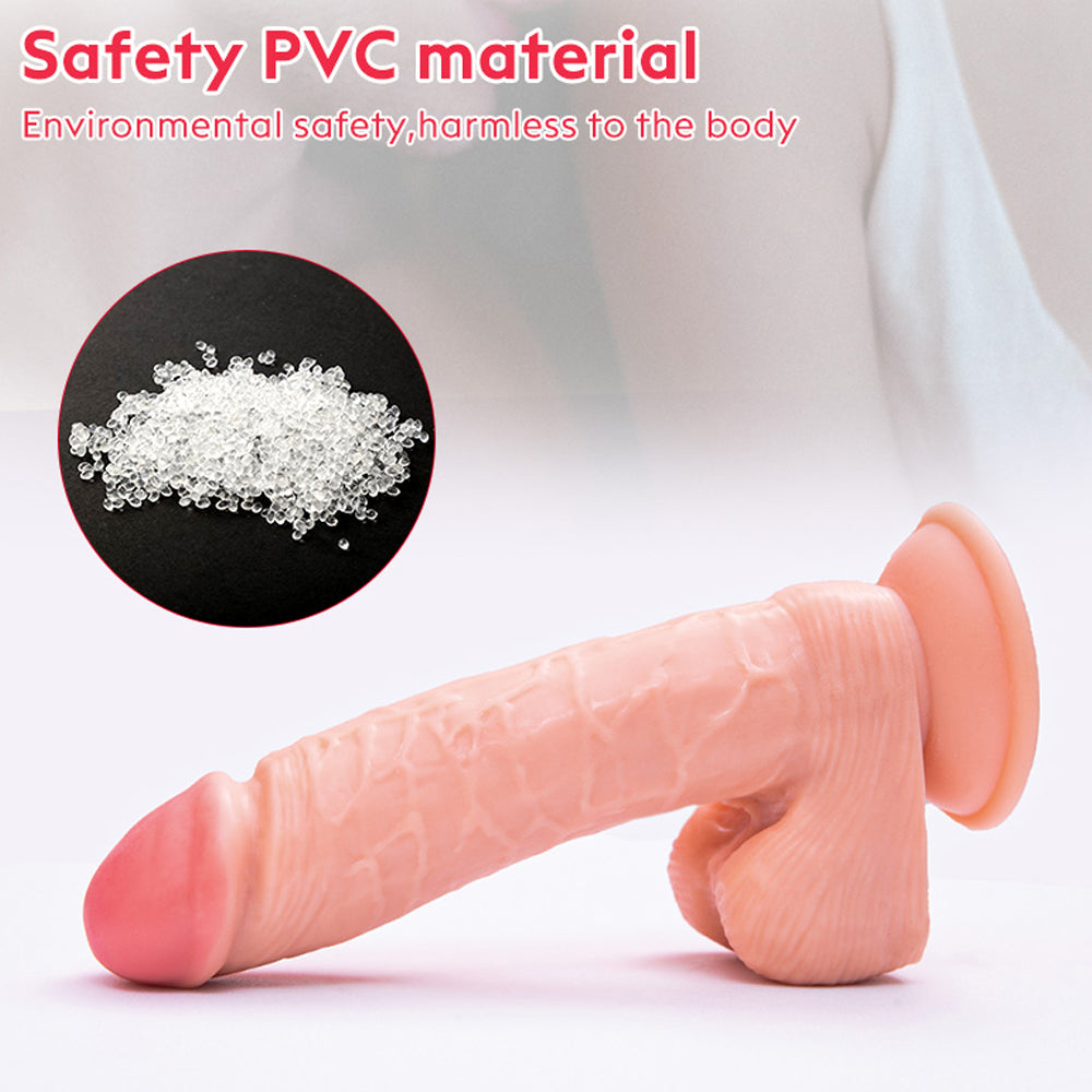 Vibrating Dildos Extra Large Telescoping Thrust Allovers Dildo-Uxolclub