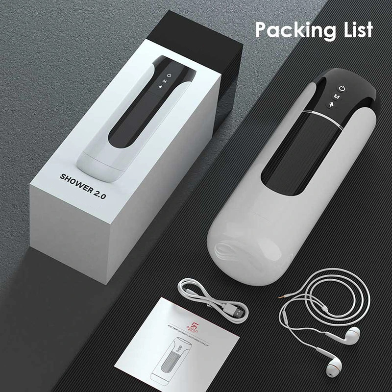 Fully Automatic Male Telescopic Vibrating Vocal Masturbator