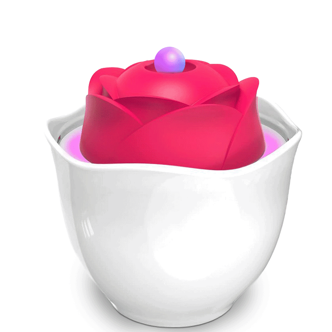 Rose suction Vibrator | Clitoral Stimulation Sucking Rose Vibrator-Uxolclub