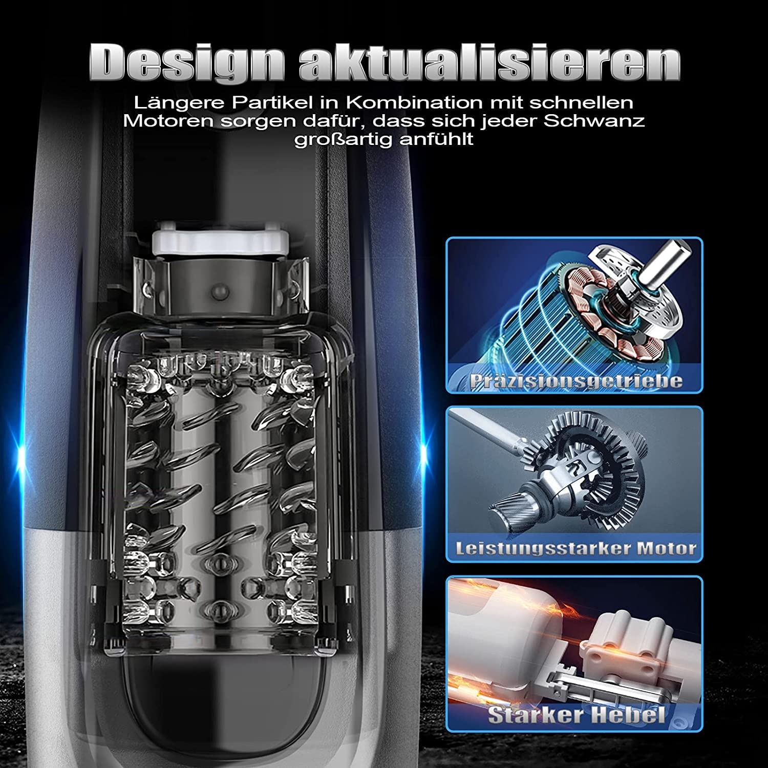 Werewolf 2-in-1 Fully Automatic Rotating Masturbation Cup-Uxolclub