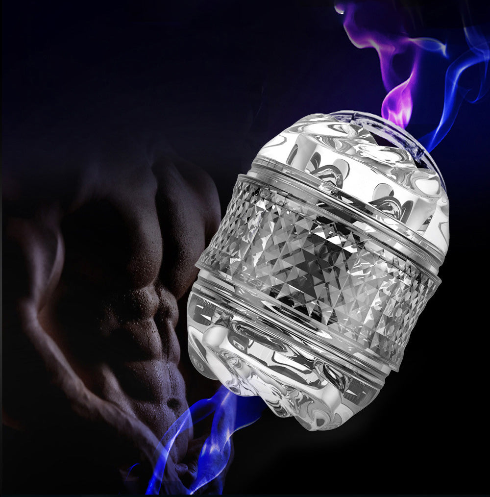 Double Head Portable Crystal Glass Cup-Uxolclub