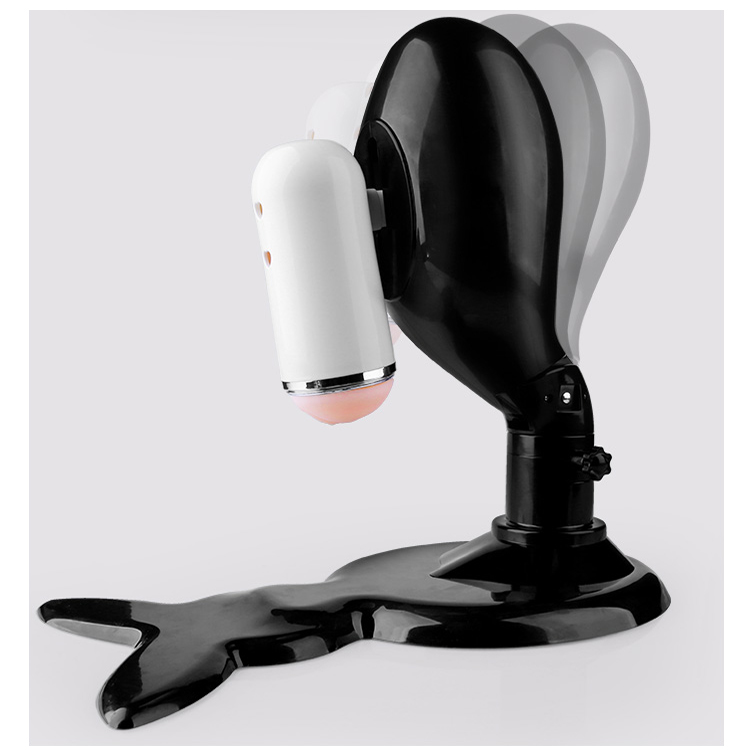 FlexRider Hands Free Male Masturbator Powerful Automatic Telescopic Machine with Stand and Adjustment Speed Remote Control-Uxolclub - Best Adult Sex Toys Online Retailers