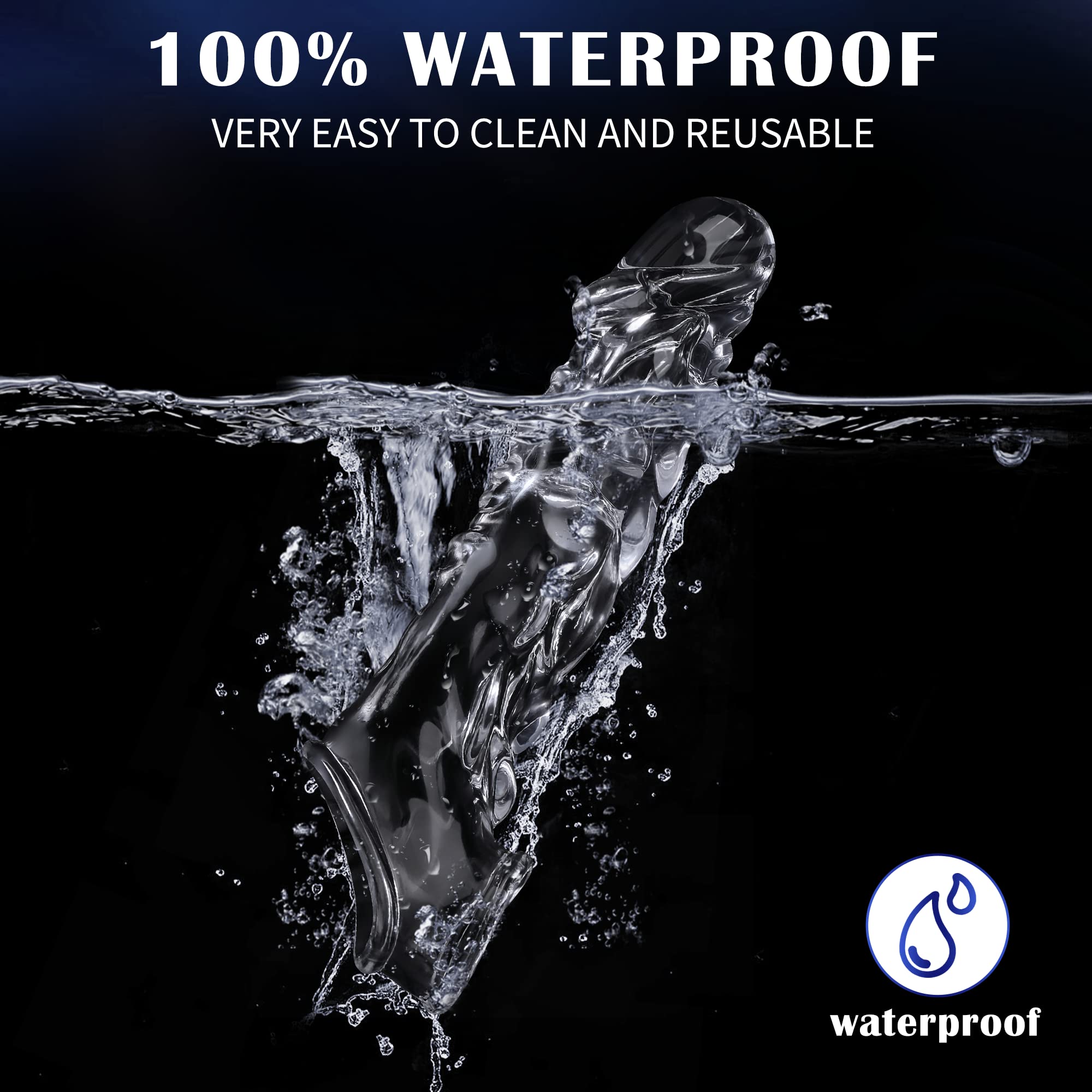 2023 Latest Hot Style Low Price 💥💥Y-Reusable Penis Extension Vibrator