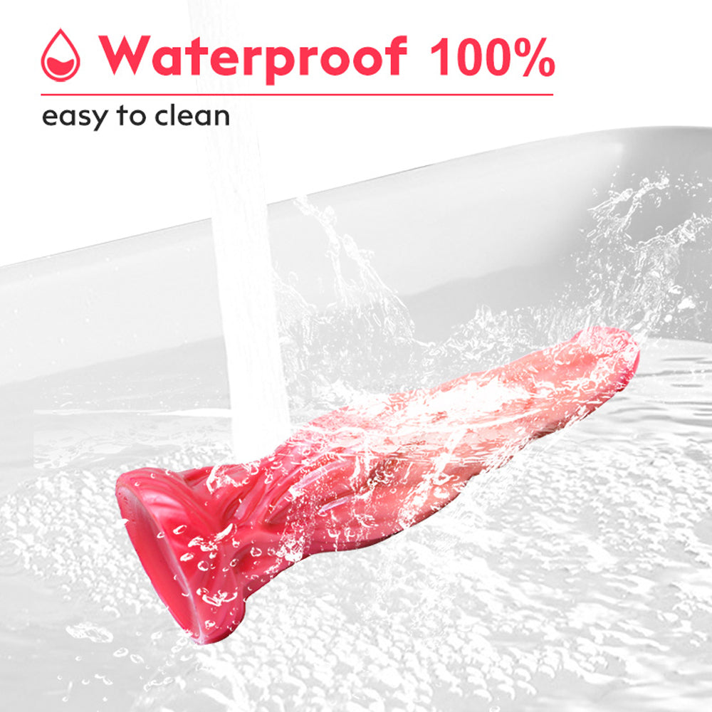 10 Inch Extra Large Dildo| with Veined Allovers Dildo-Uxolclub